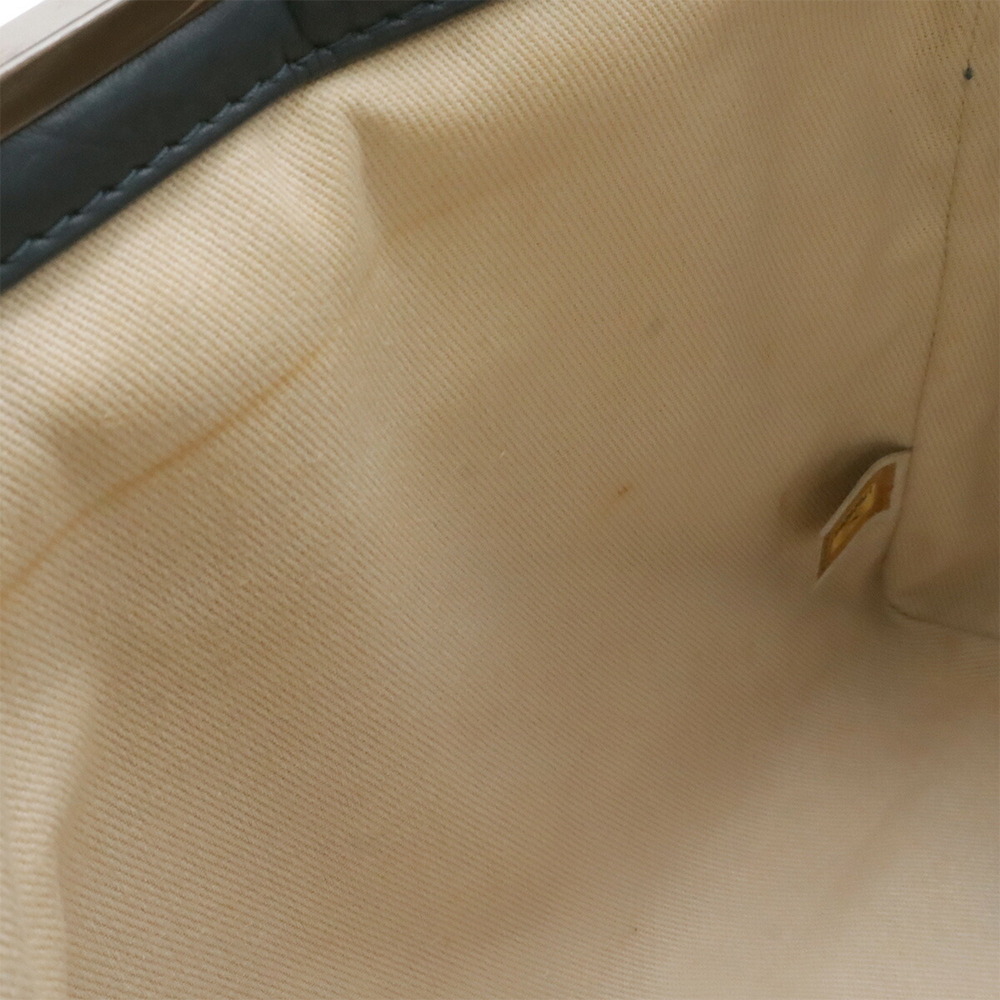 CHANEL Blue Leather Shoulder Bag - Picture 8 of 8
